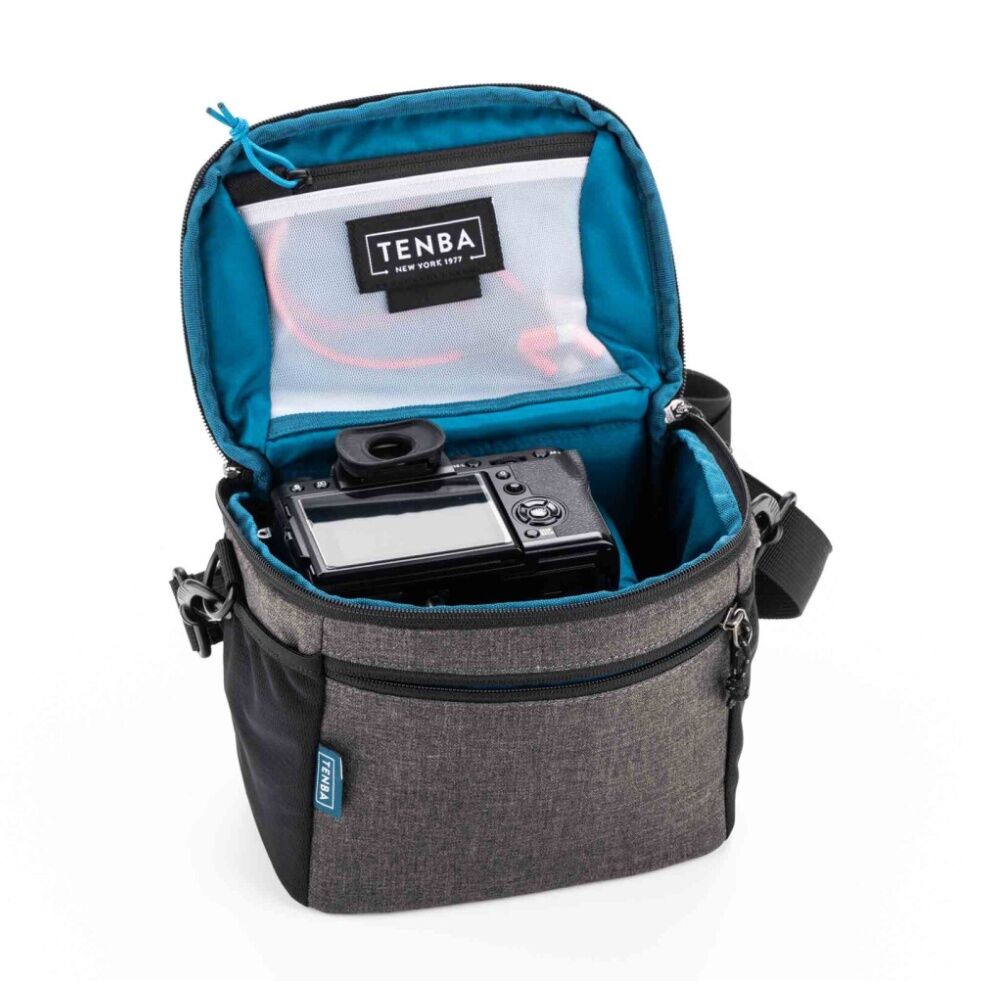 Tenba Skyline V2 8 Shoulder Bag Water-Repellant Camera Gear Protection - Grey