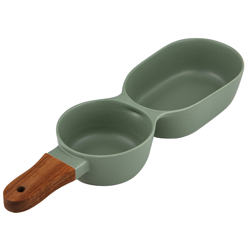 2PK Ladelle Essentials 2-Part Porcelain Serve Stick 26.5cm - Sage