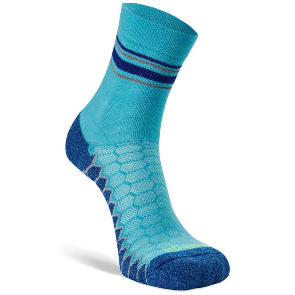 Balega Silver Antimicrobial Training Peformance Mini-Crew Socks Cobalt