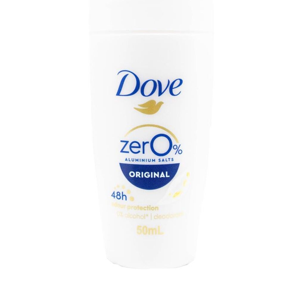 12PK Dove Roll-On Deodorant 48 Hour Odour Protection Zero Aluminium Salts 50ml