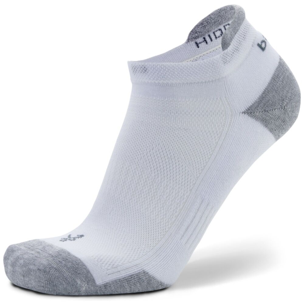 Balega Hidden Contour Low Cut Moisture Wicking Running Socks White