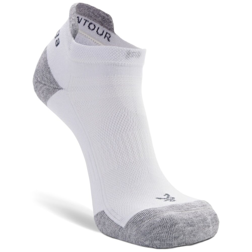 Balega Hidden Contour Low Cut Moisture Wicking Running Socks White