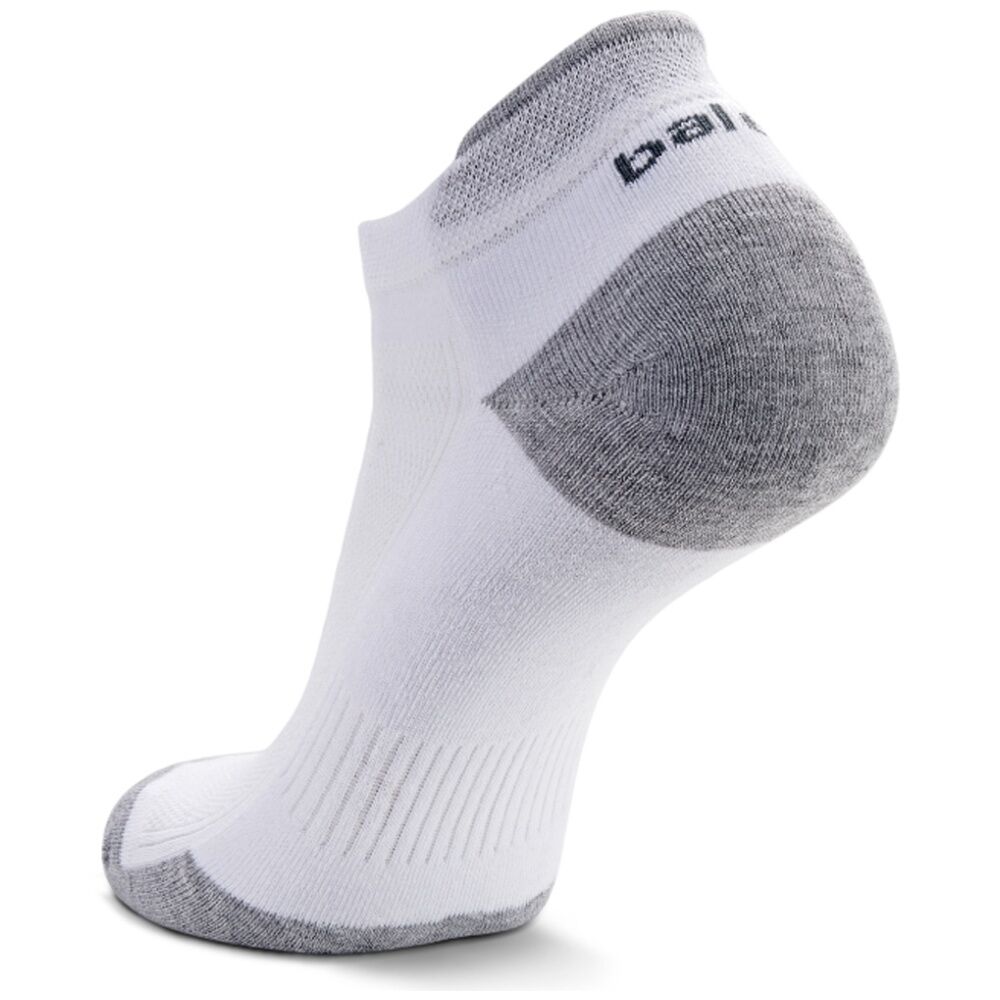 Balega Hidden Contour Low Cut Moisture Wicking Running Socks White