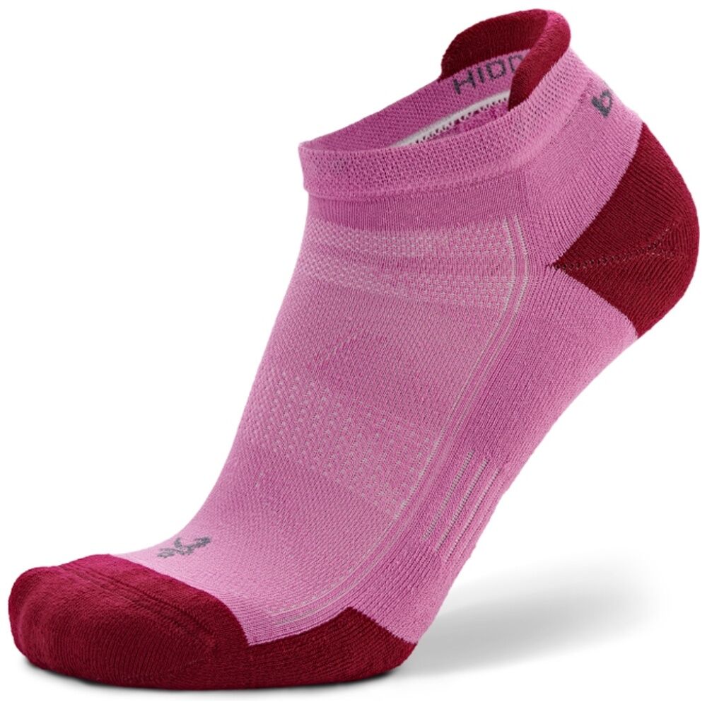 Balega Hidden Contour Low Cut Moisture Wicking Running Socks Pink