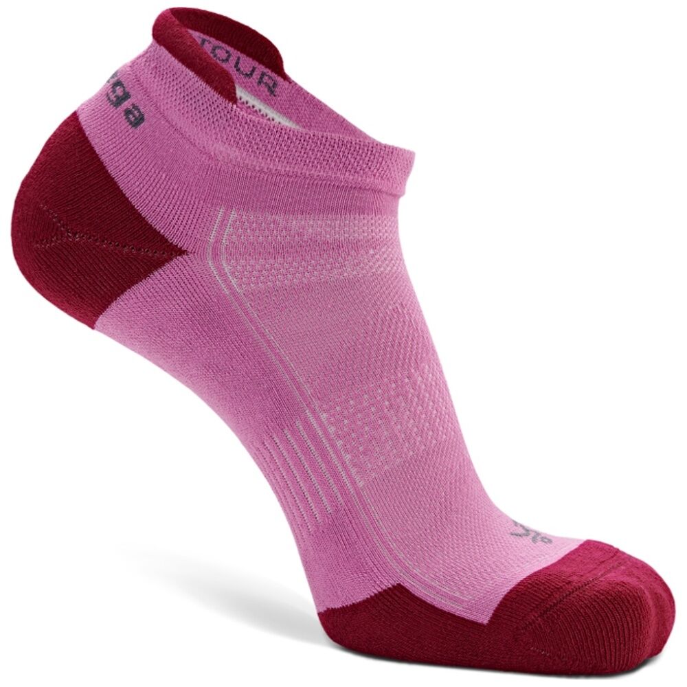 Balega Hidden Contour Low Cut Moisture Wicking Running Socks Pink