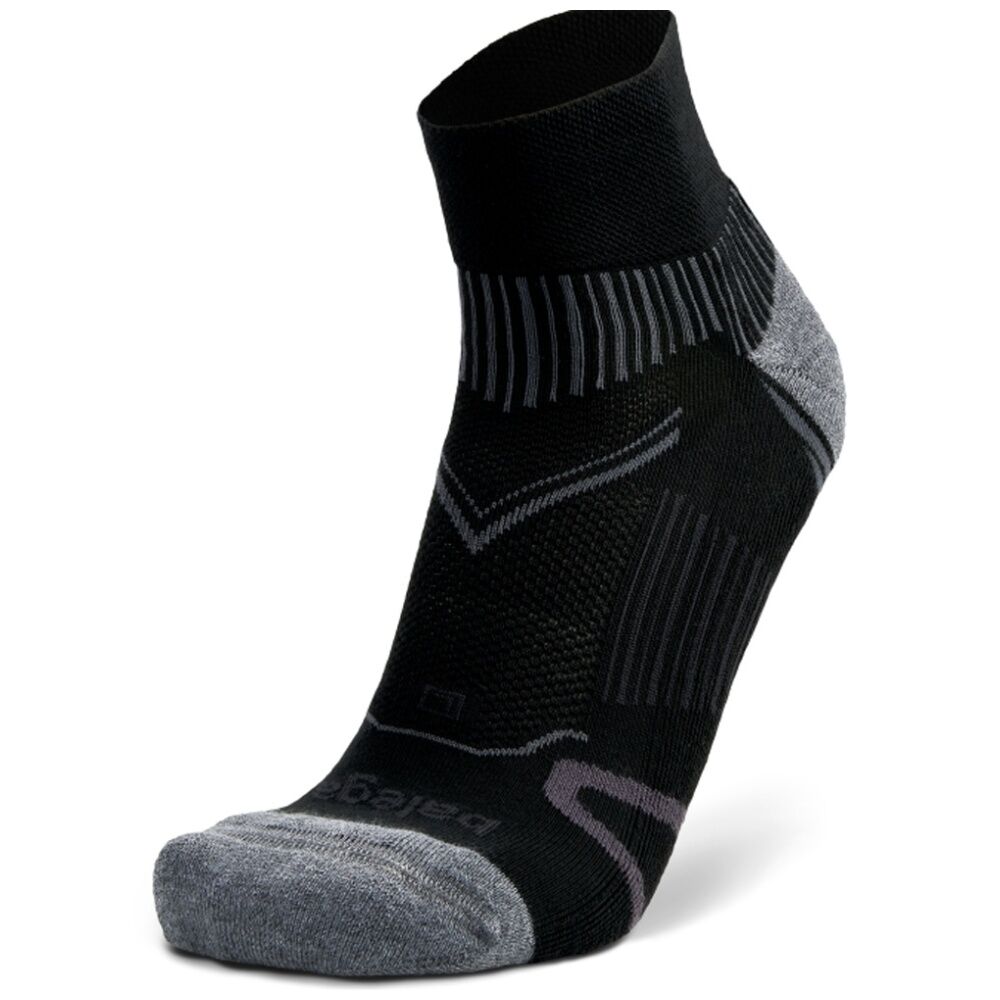 Balega Enduro Quater Socks With V-Tech Arch Medium-Support Black