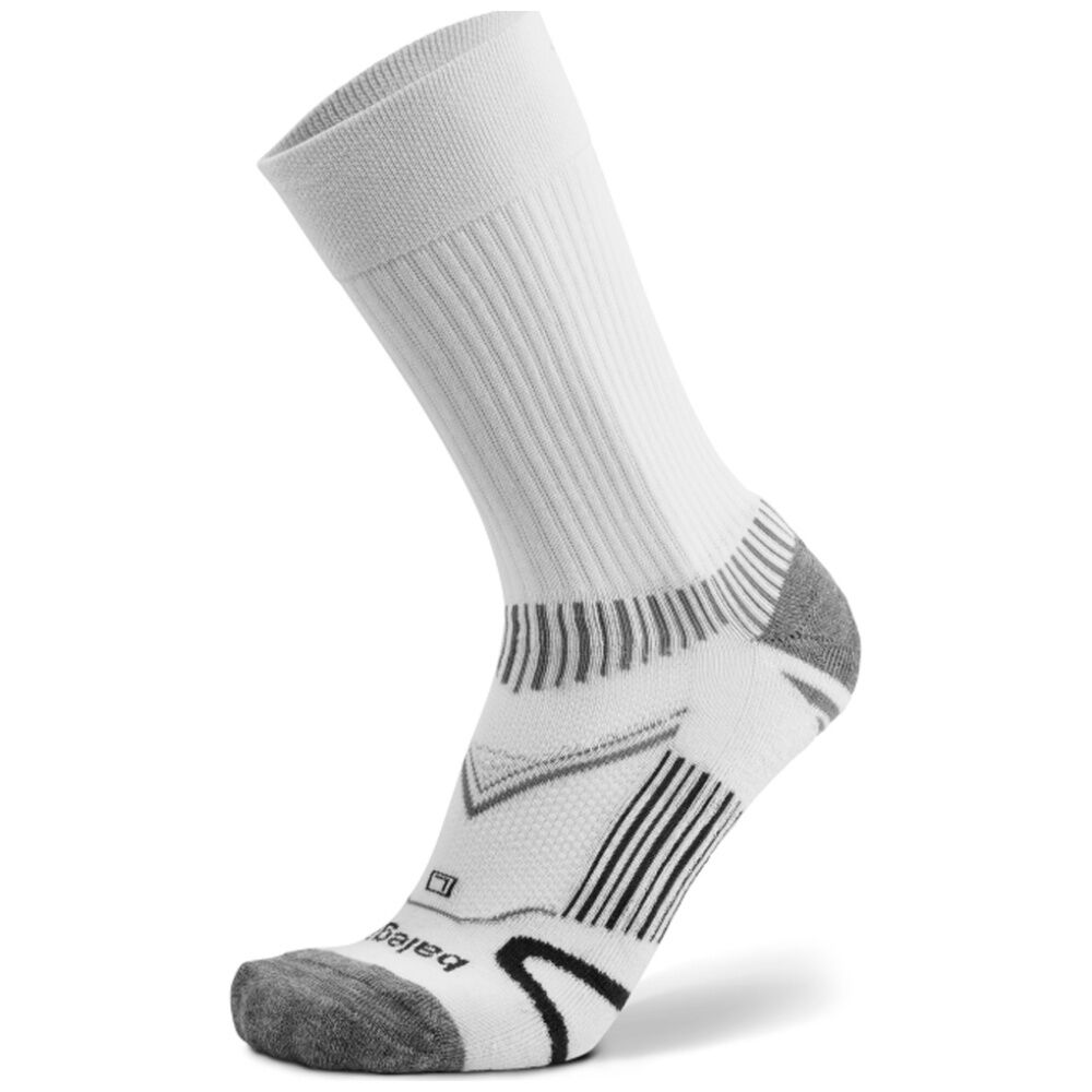 Balega Enduro Quater Crew Socks With V-Tech Arch Support White