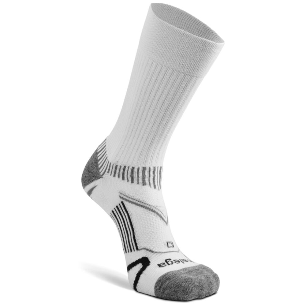 Balega Enduro Quater Crew Socks With V-Tech Arch Support White