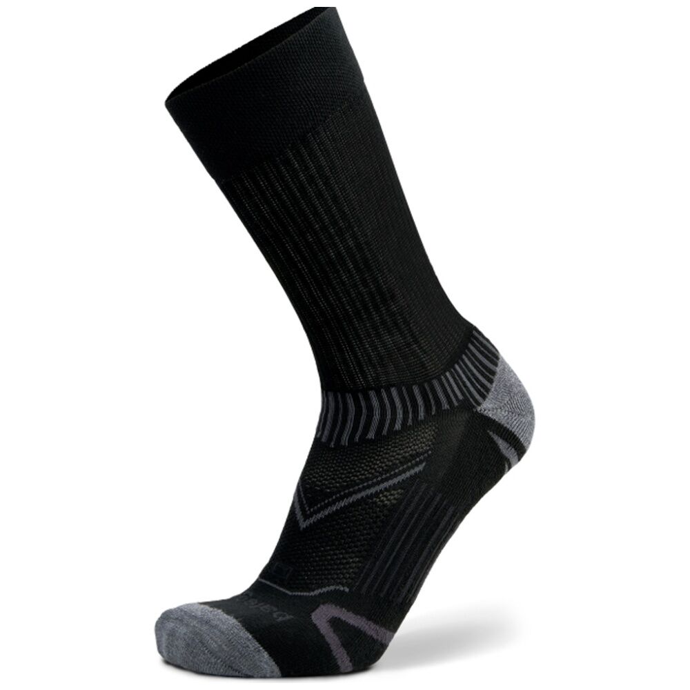 Balega Enduro Quater Crew Socks With V-Tech Arch Support Black