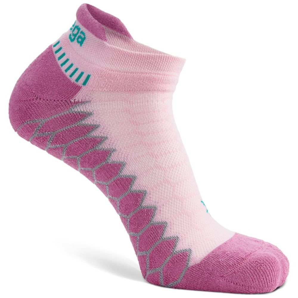 Balega Silver Antimicrobial Training Peformance No Show Socks Pink