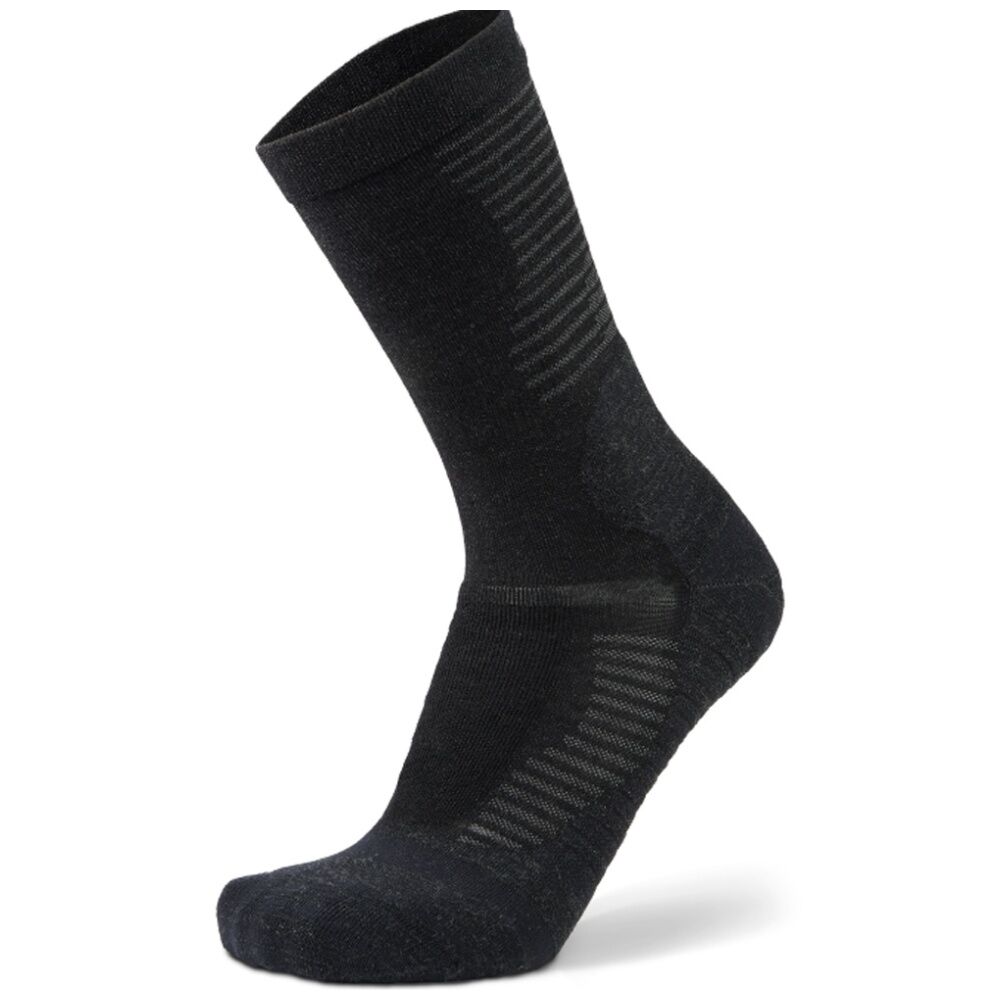Balega Hike Merino Wool Performance Crew Socks For Hiking/Trail Black