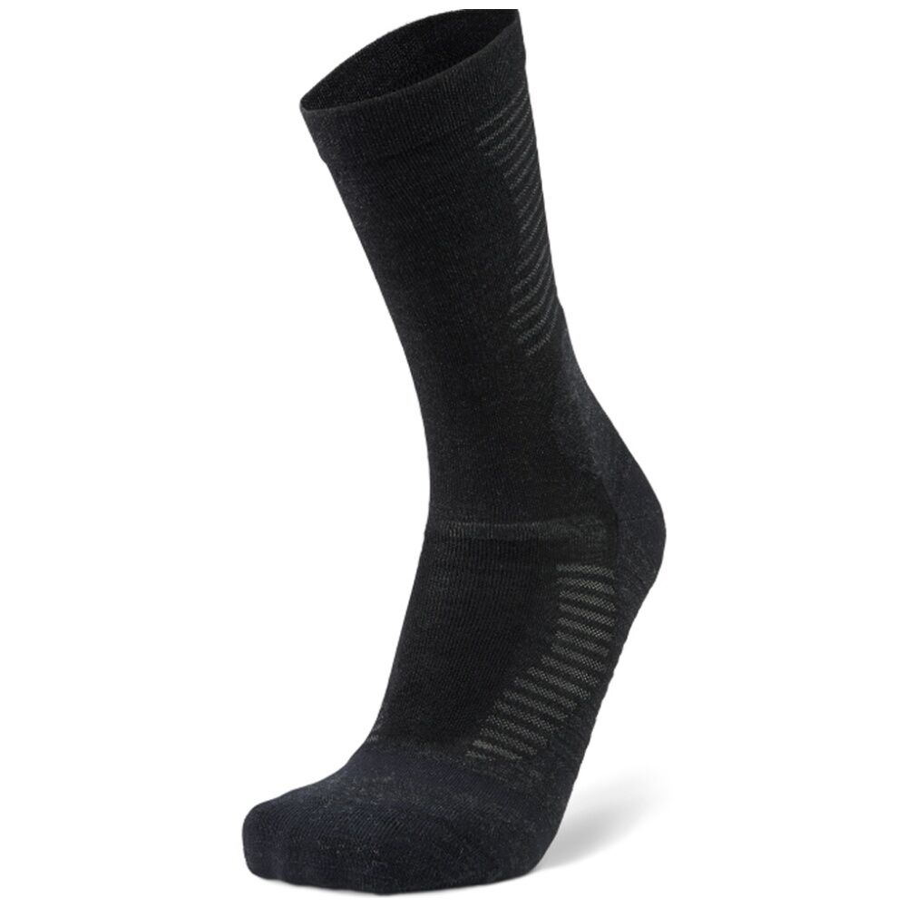 Balega Hike Merino Wool Performance Crew Socks For Hiking/Trail Black