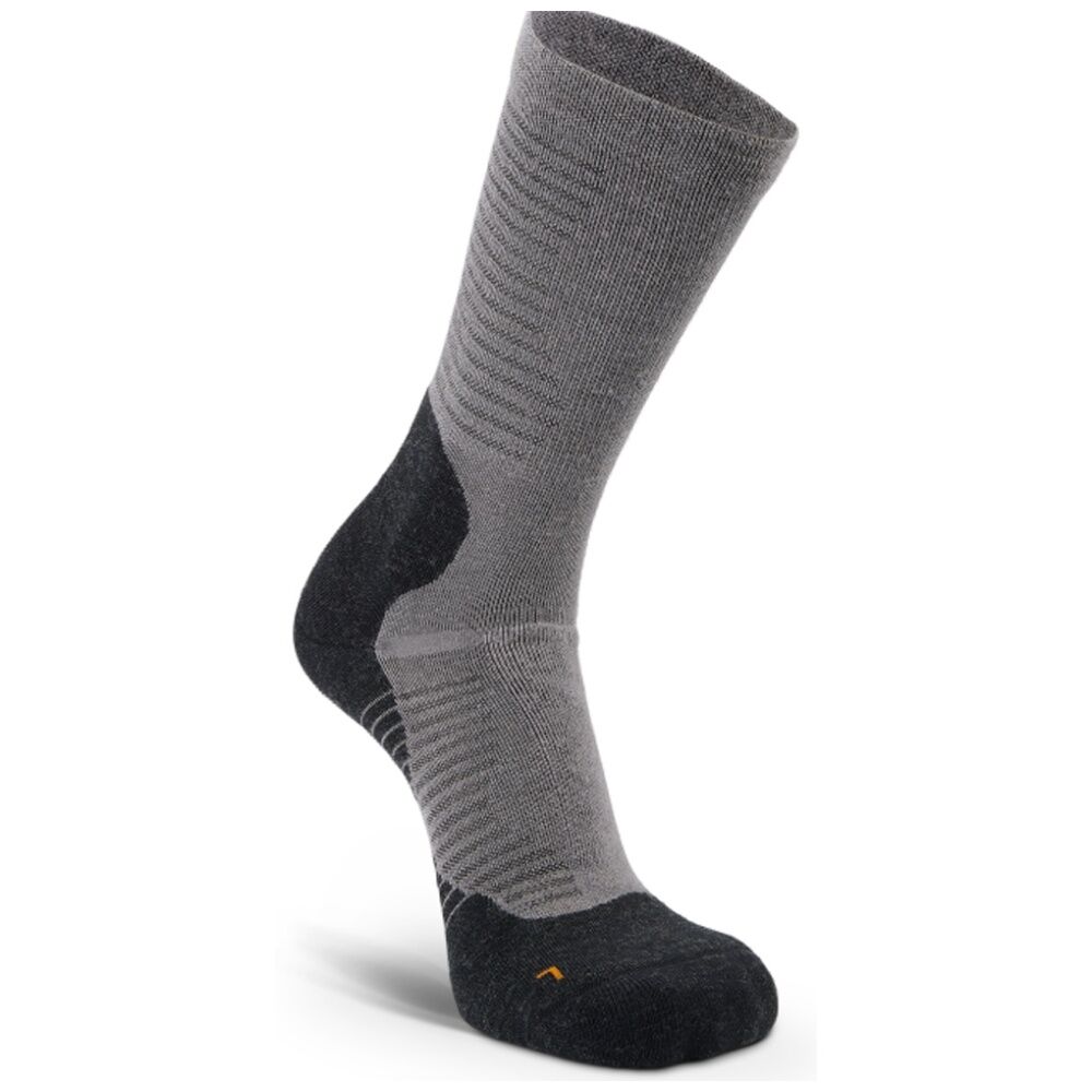 2PK Balega Hike Merino Wool Performance Crew Socks For Hiking Grey Fossil