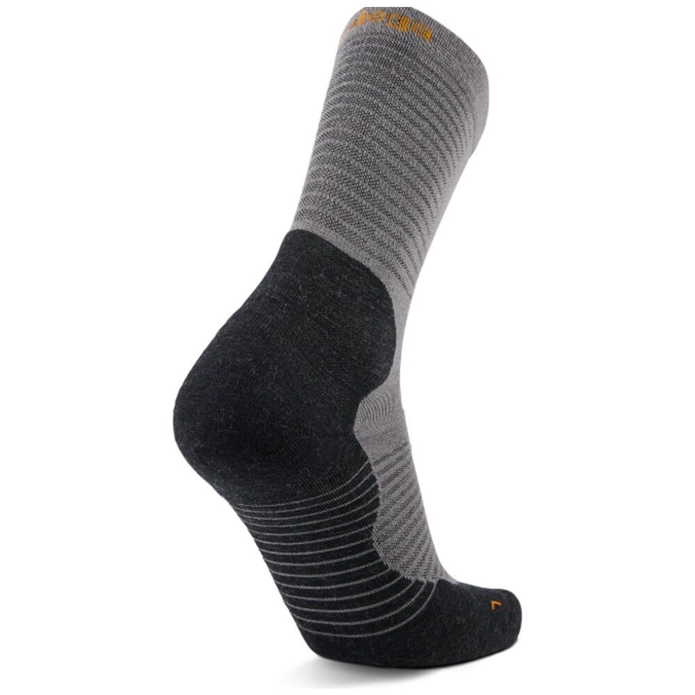 2PK Balega Hike Merino Wool Performance Crew Socks For Hiking Grey Fossil