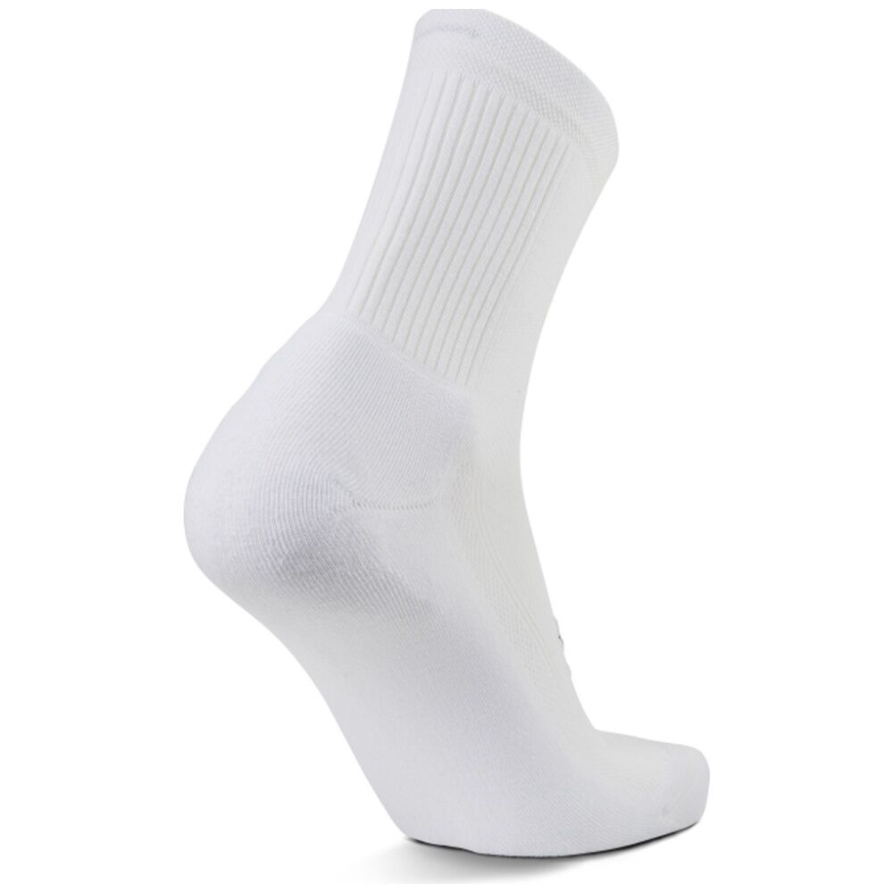 Balega Hidden Comfort Mini-Crew Moisture Wicking Cushioned Socks White