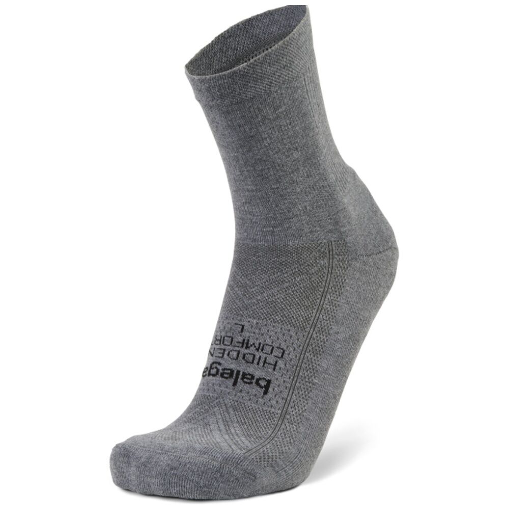 2PK Balega Hidden Comfort Mini-Crew Moisture Wicking Socks Charcoal