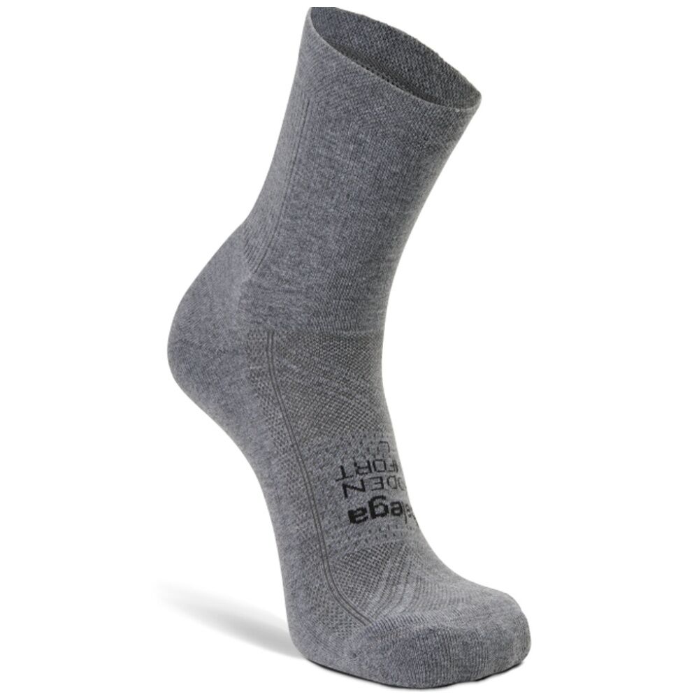 2PK Balega Hidden Comfort Mini-Crew Moisture Wicking Socks Charcoal