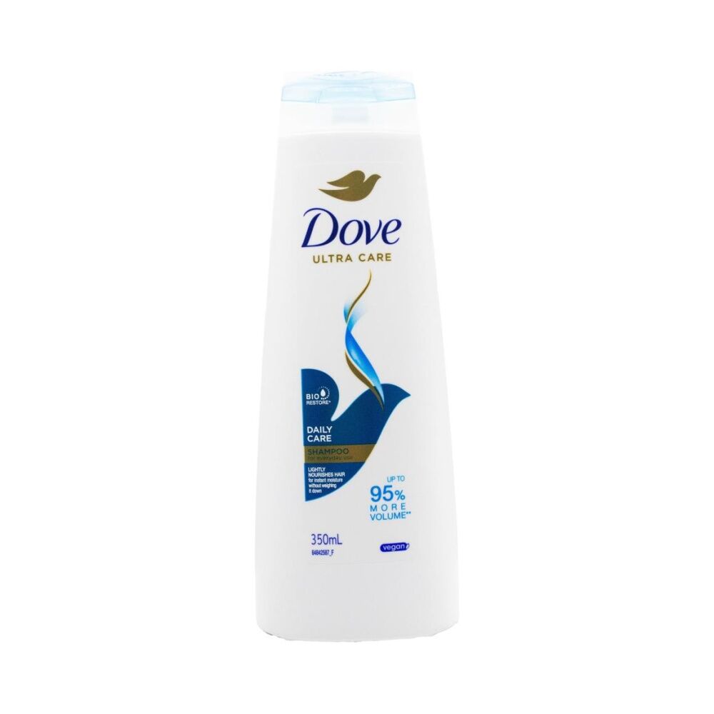 10PK Dove Ultra Care Bio Restore Daily Hair Shampoo Vegan Increase Volume 350ml
