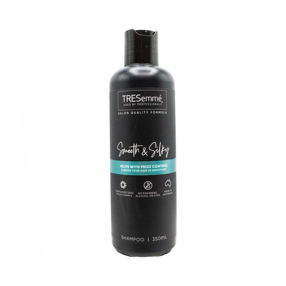 6PK TRESemme Hair Shampoo Smooth & Silky Frizz Control w/Sunflower Oil 350ml