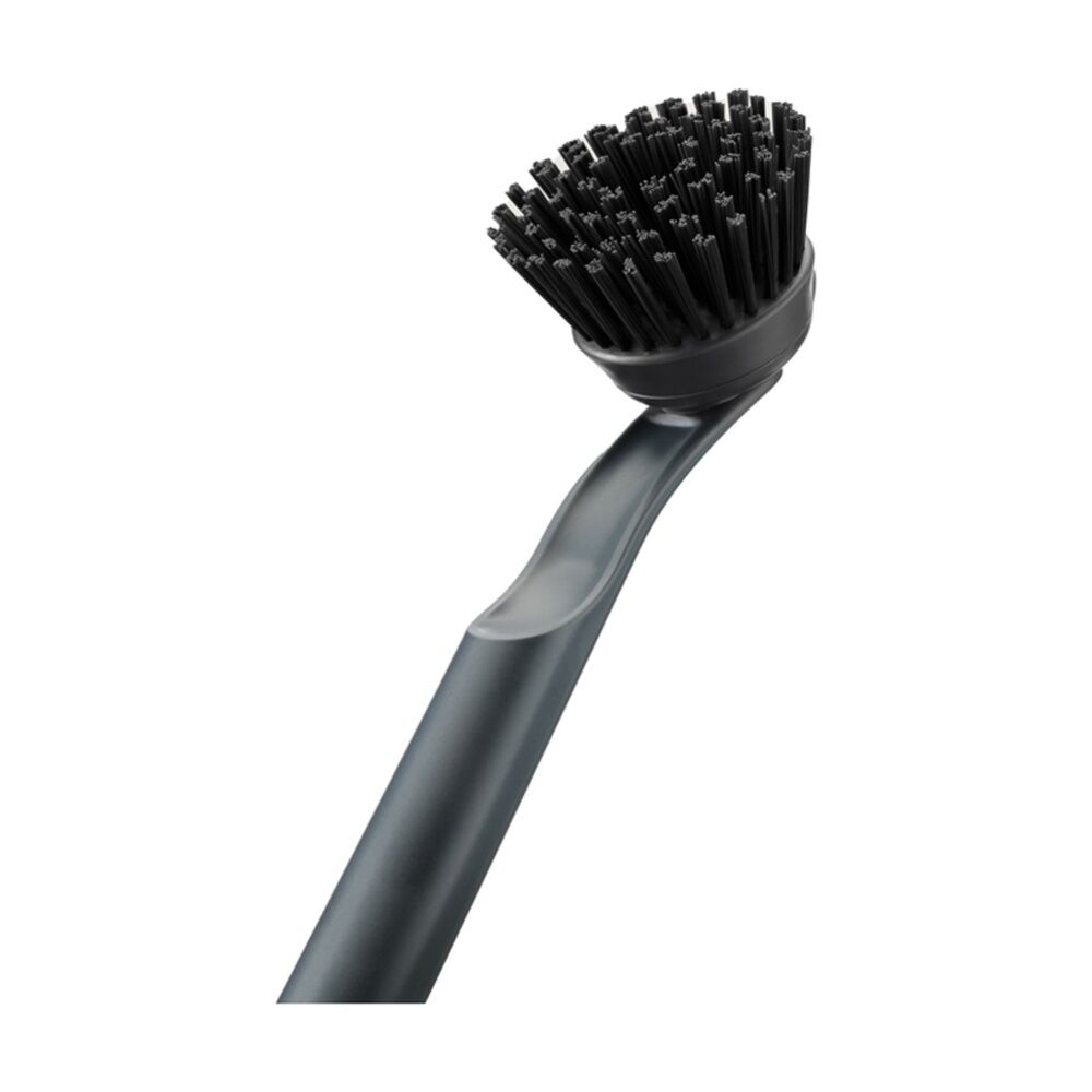 2PK Joseph Joseph SinkTech Dish Brush With Replacement Pan Scraper Head Graphite