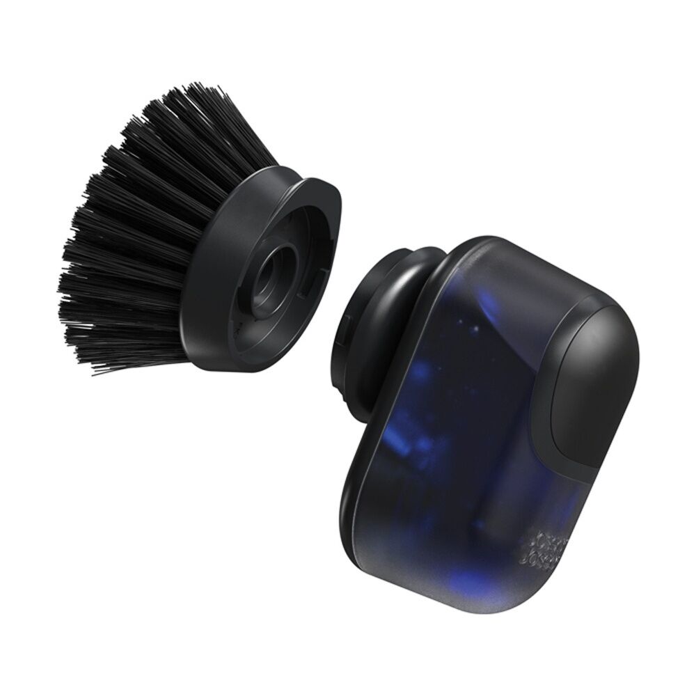 2PK Joseph Joseph SinkTech Soap Dispenser Palm Brush With Stand Graphite