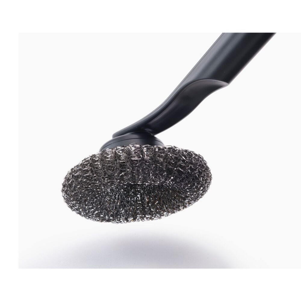 4x 2pc Joseph Joseph SinkTech Steel Kitchen Scourer Replacement Heads Graphite
