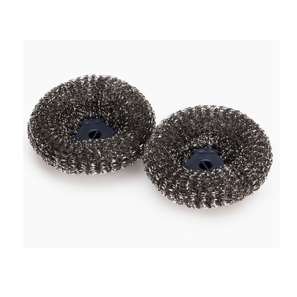 4x 2pc Joseph Joseph SinkTech Steel Kitchen Scourer Replacement Heads Graphite