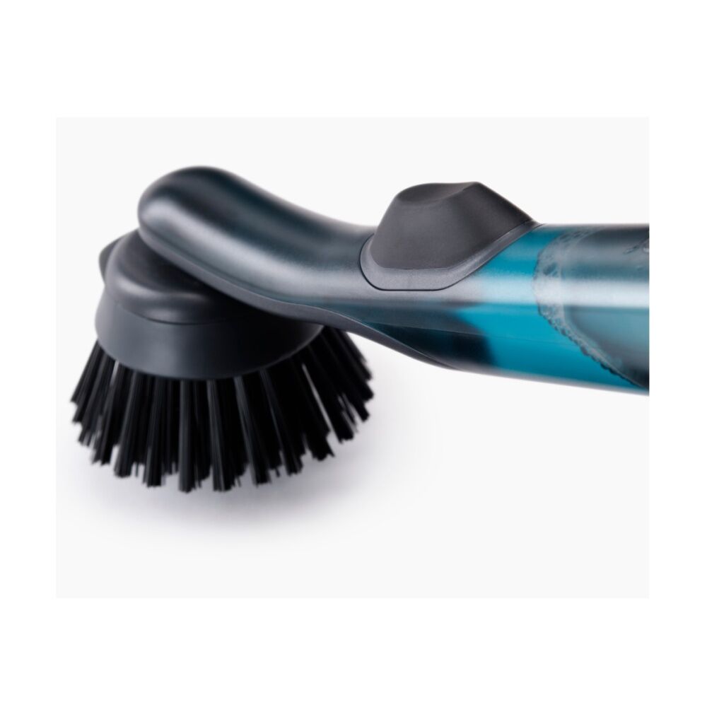 Joseph Joseph SinkTech Soap Dispenser Kitchen Dish Brush With Stand Black
