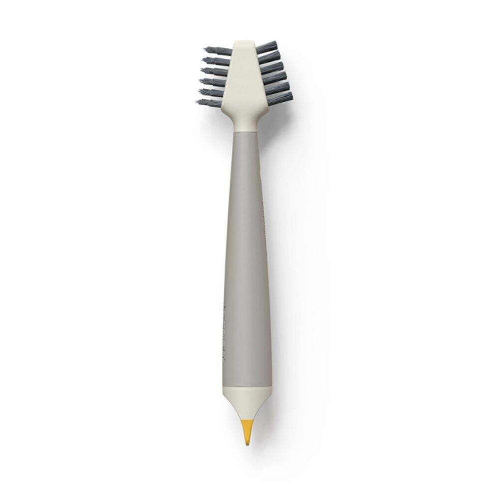 Joseph Joseph CleanTech 3-In-1 Bathroom Grout And Corner Detail Brush Stone