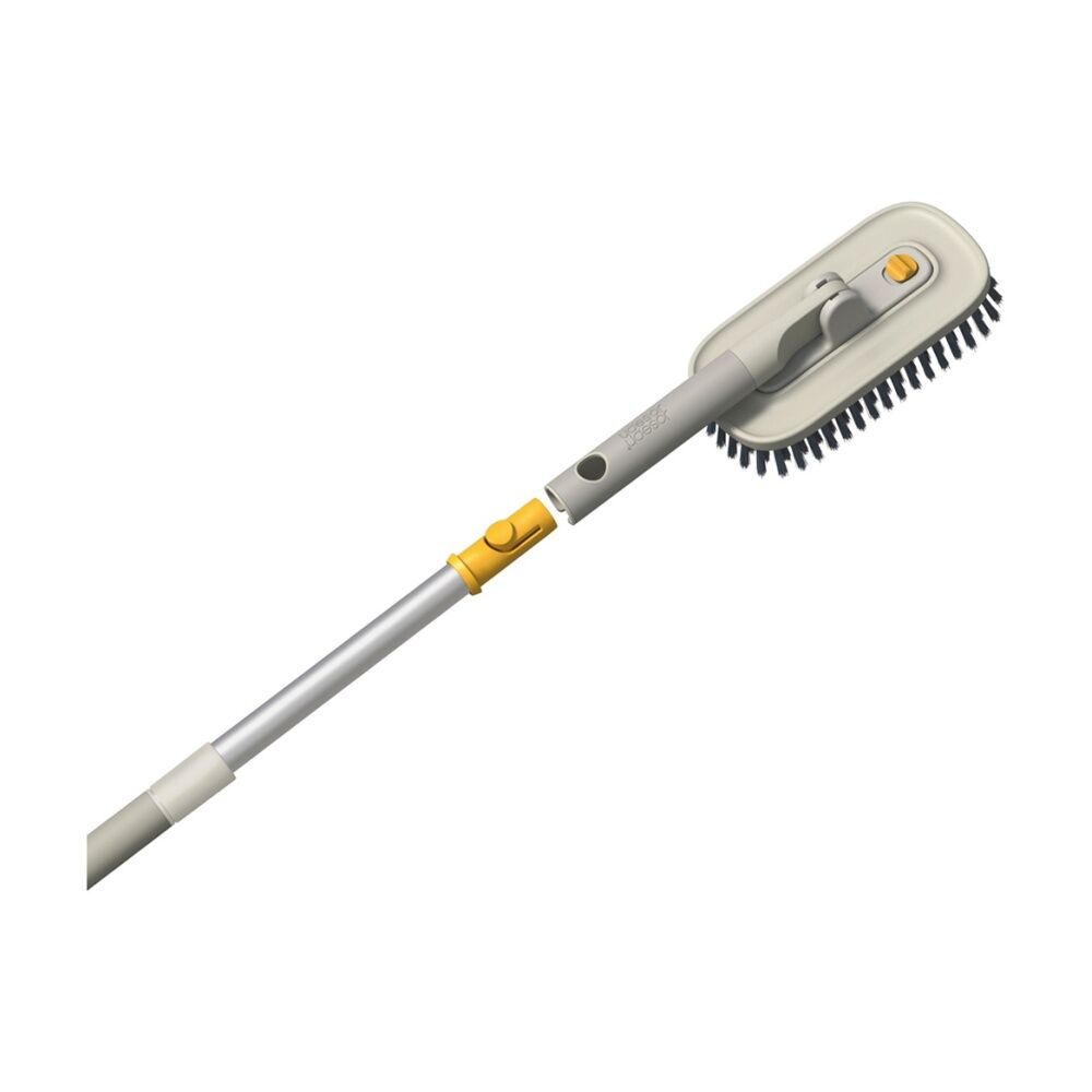 Joseph Joseph CleanTech Large & Narrow Bathroom Tile Cleaning Scrubber 2-In-1