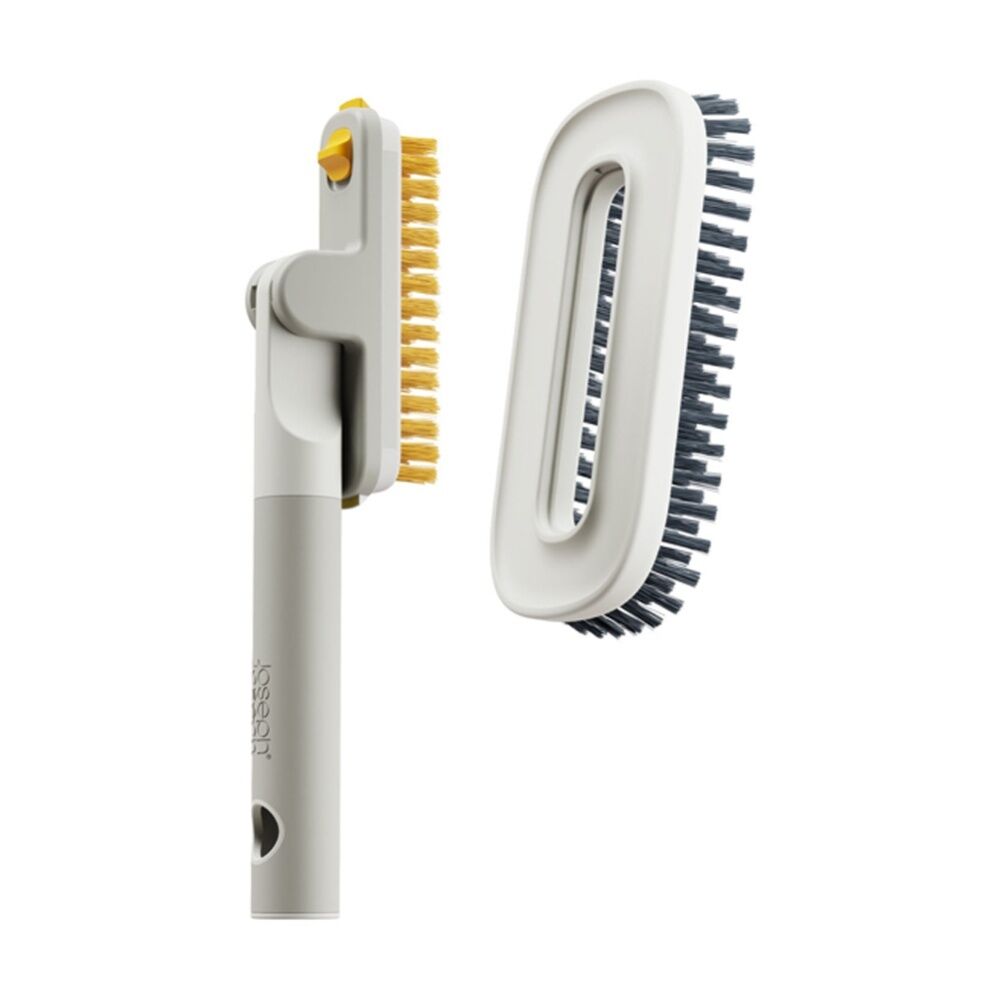 Joseph Joseph CleanTech Large & Narrow Bathroom Tile Cleaning Scrubber 2-In-1