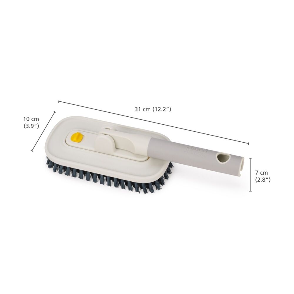 Joseph Joseph CleanTech Large & Narrow Bathroom Tile Cleaning Scrubber 2-In-1