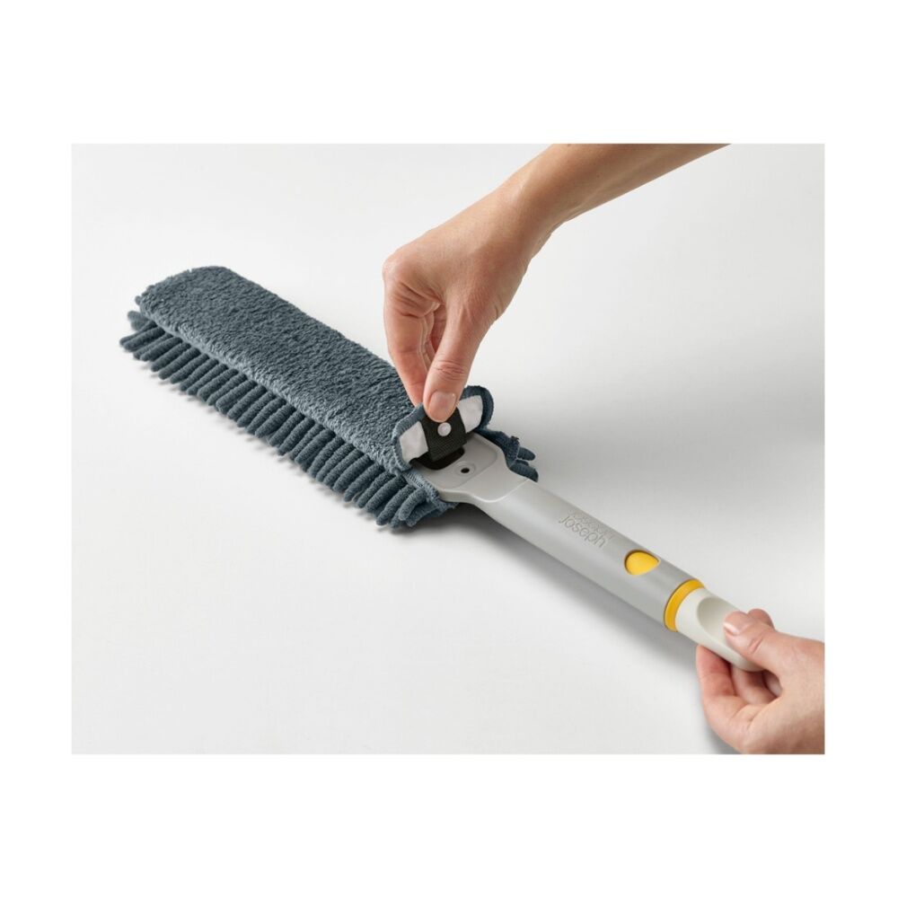 4PK Joseph Joseph CleanTech 2-in-1 Microfibre Duster Replacement Pad Blue