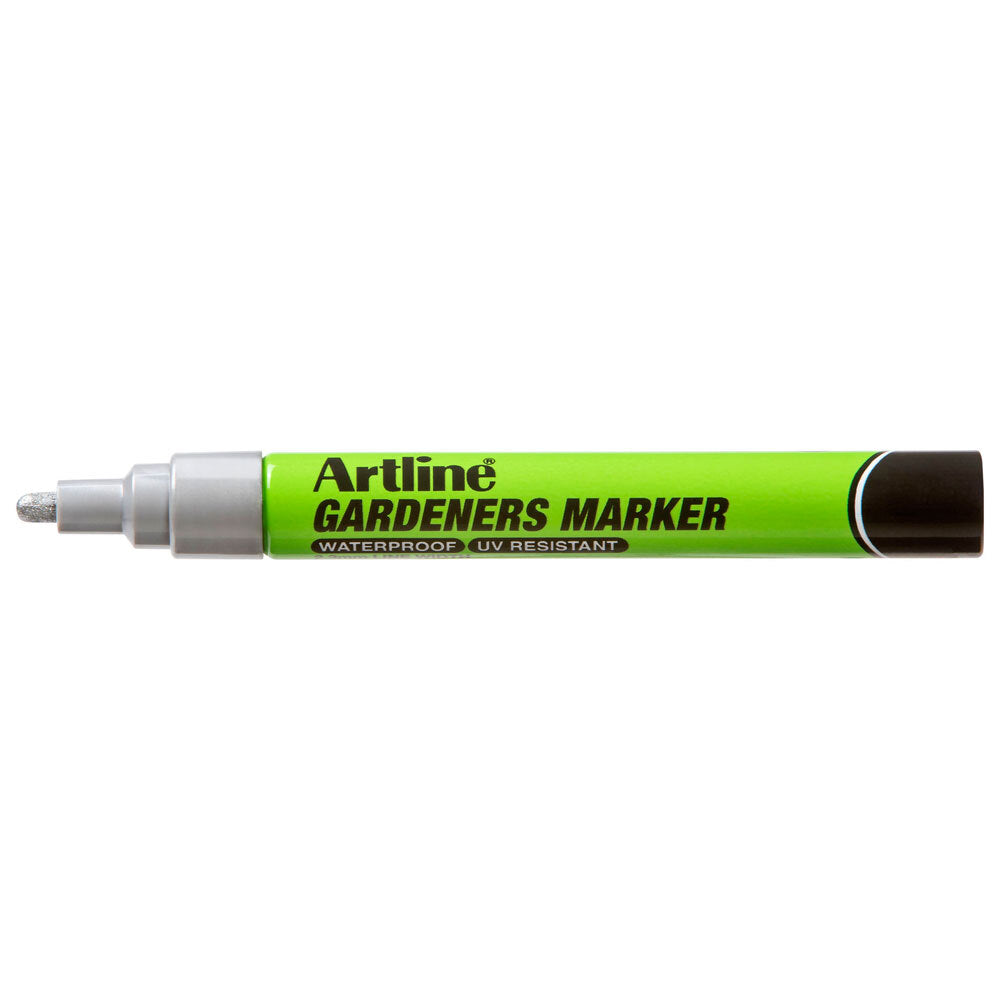 195762s-12pk-artline-gardeners-permanent-marker-fade-resistant-silver