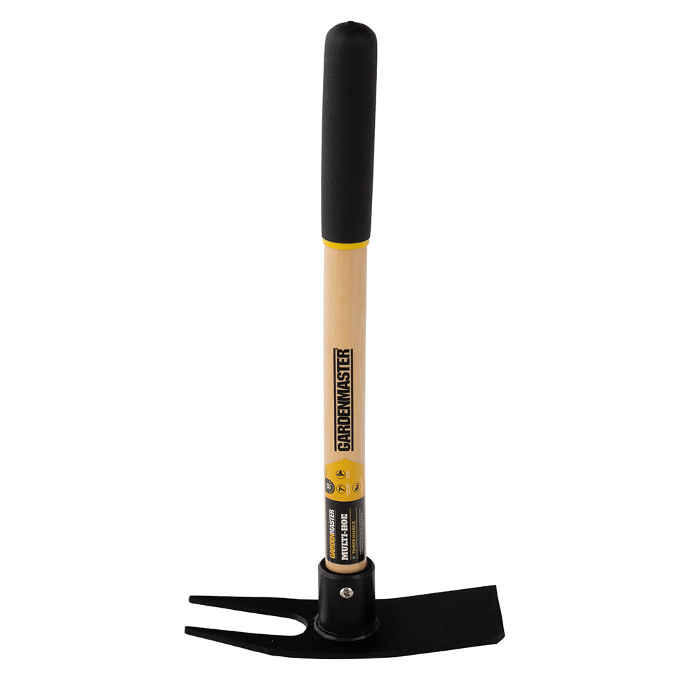 20112409-gardenmaster-mini-multi-hoe-timber-handle-garden-tool