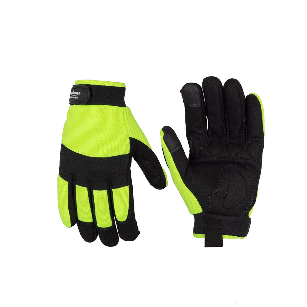20114335-cyclone-size-xl-flexscape-gardening-gloves-synthetic-leather-hivis-yellow