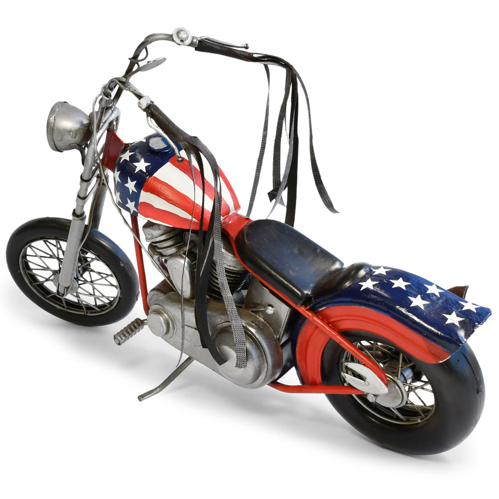 30717-boyle-easy-rider-motorbike-metal-ornament-red-35cm