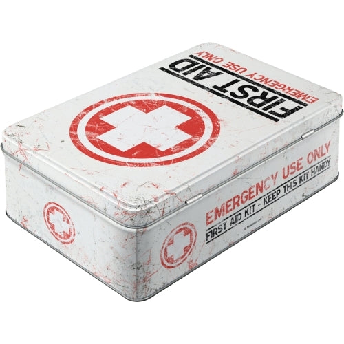 5130704-nostalgic-art-23cm-2-5l-flat-tin-storage-first-aid-kit