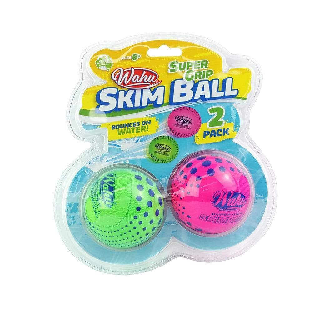 600379-106-2pc-wahu-super-grip-skimball-water-toy-pink-green-6cm-6y