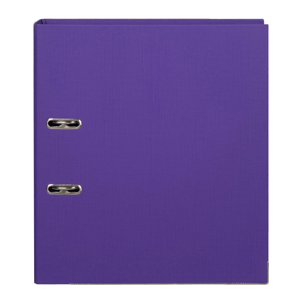 3PK Marbig PE Lever Arch File Folder A4 Document Organiser - Assorted