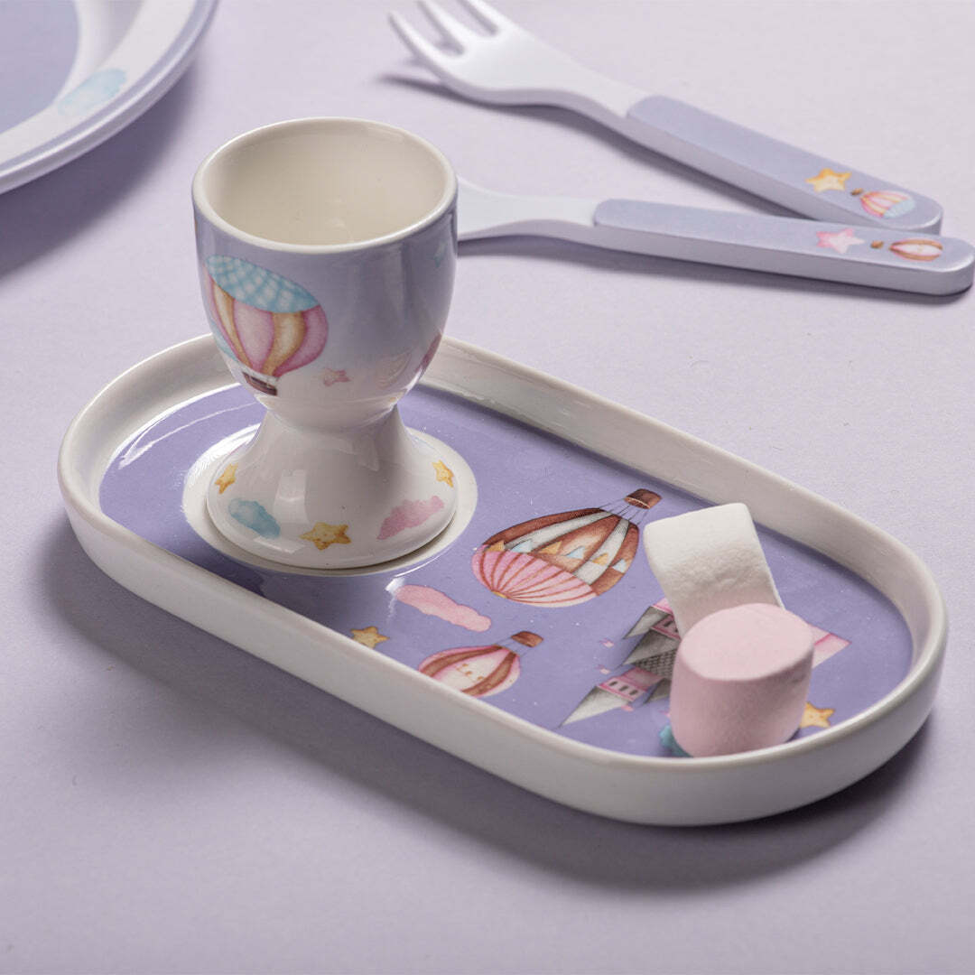521113-ashdene-robots-up-in-the-sky-kids-new-bone-china-egg-cup-plate-set
