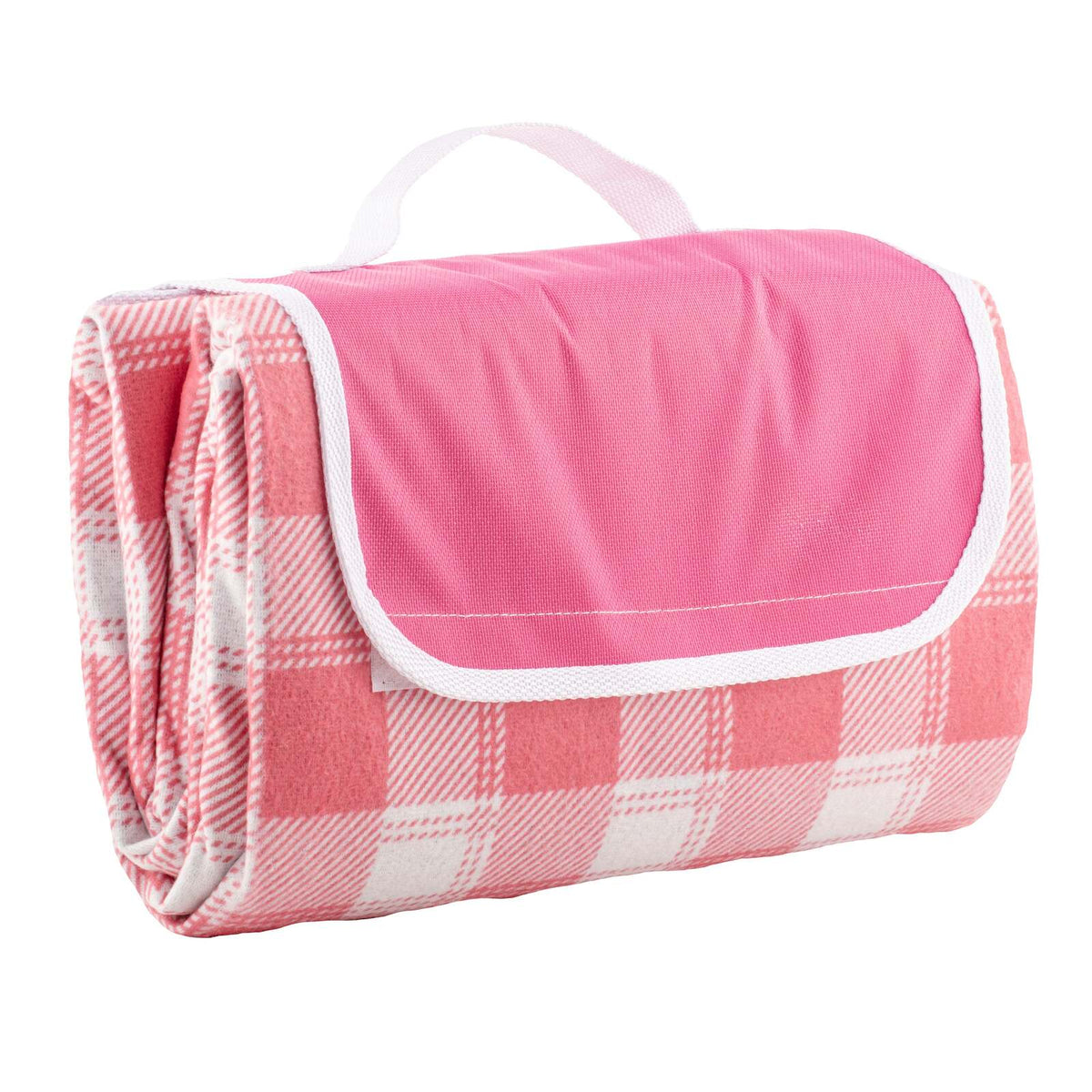 897489-delilah-gingham-150cm-foldable-picnic-blanket-pink