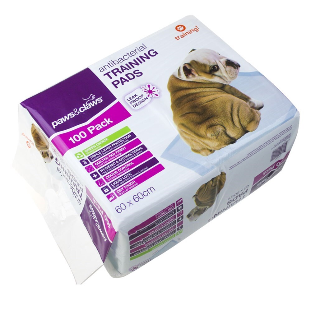 17712-100pk-paws-claws-60x60cm-anti-bacterial-pet-dog-training-pads