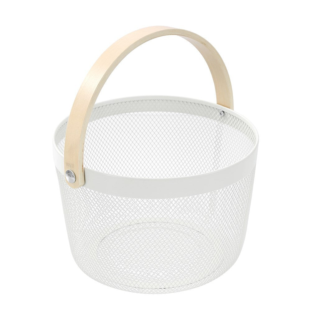 17743-boxsweden-26x18cm-mesh-round-basket-w-wood-handle-white