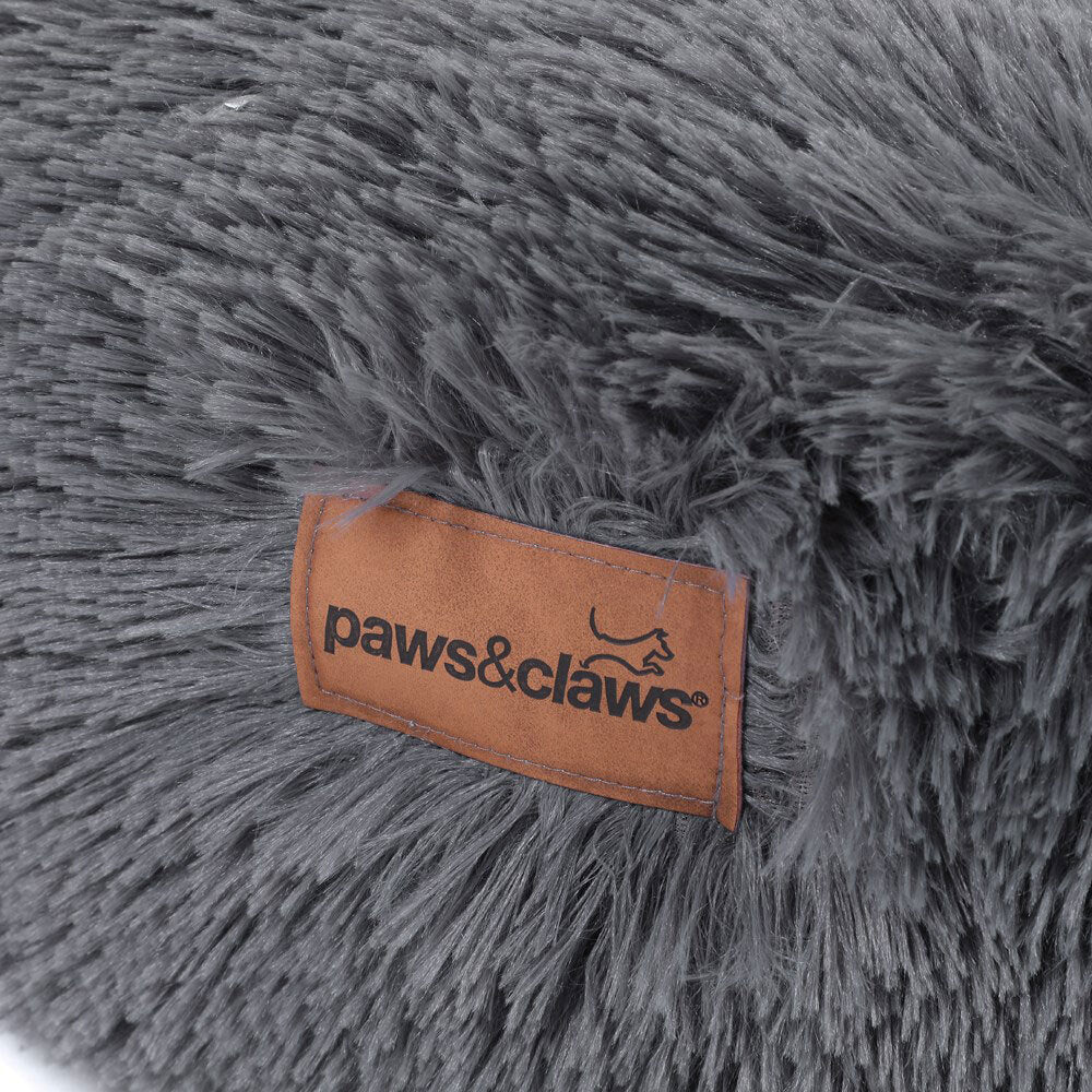 87909-paws-claws-50cm-x-50cm-small-calming-plush-bed-grey