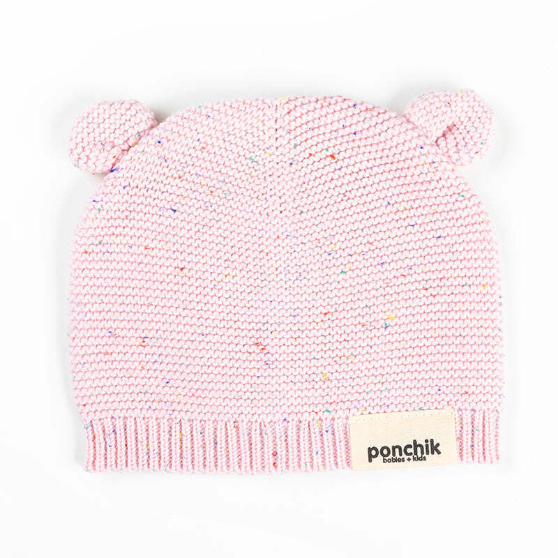 11100293-ponchik-baby-toddler-bear-beanie-love-speckle-knit-size-12-24m