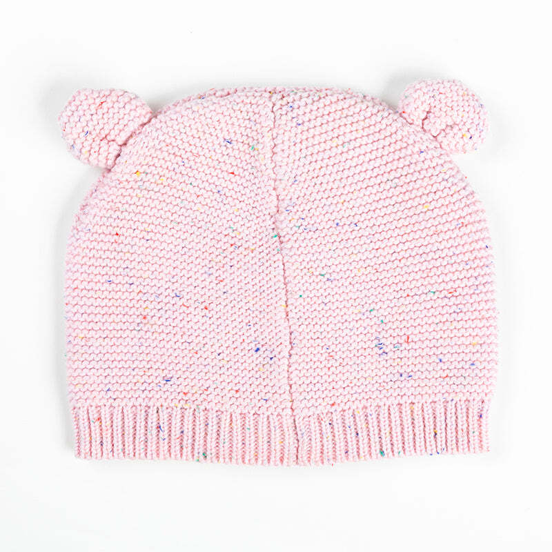 111002931-ponchik-baby-toddler-bear-beanie-love-speckle-knit-size-3-12m