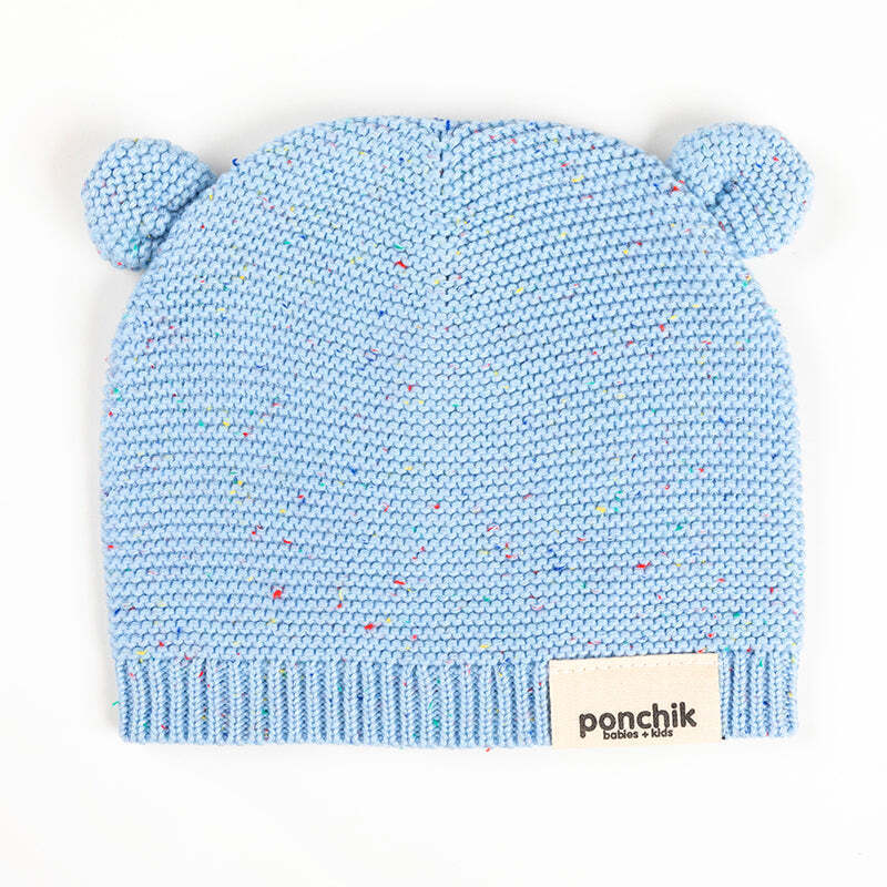 111002941-ponchik-baby-toddler-bear-beanie-mist-speckle-knit-size-3-12m