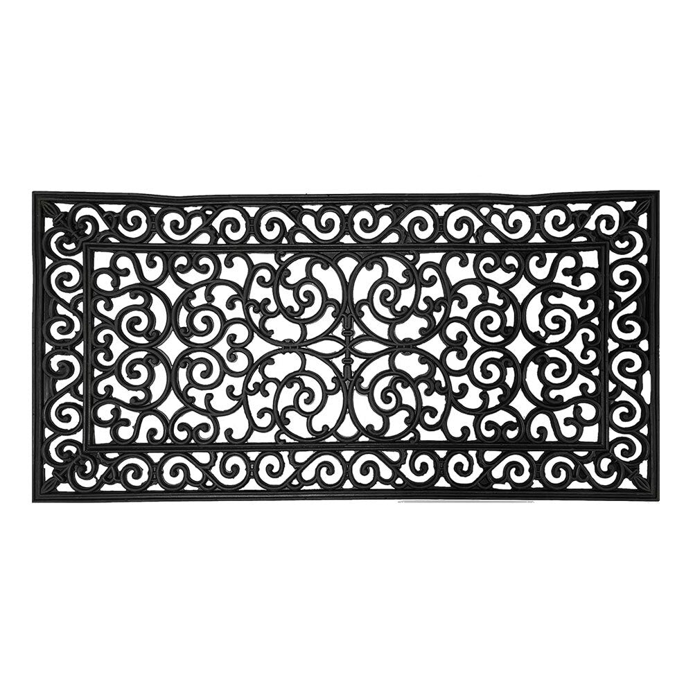 23-7301w-solemate-rubber-filigree-60x120cm-outdoor-doormat