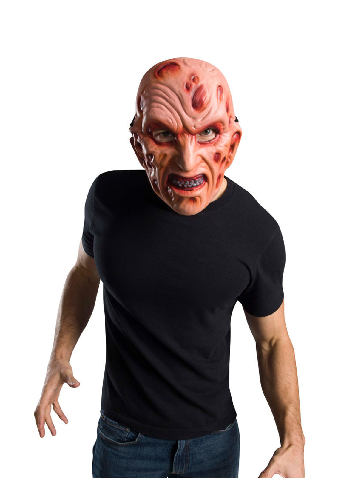 Nightmare On Elm Street Freddy Krueger Mask Dress Up Adults One Size